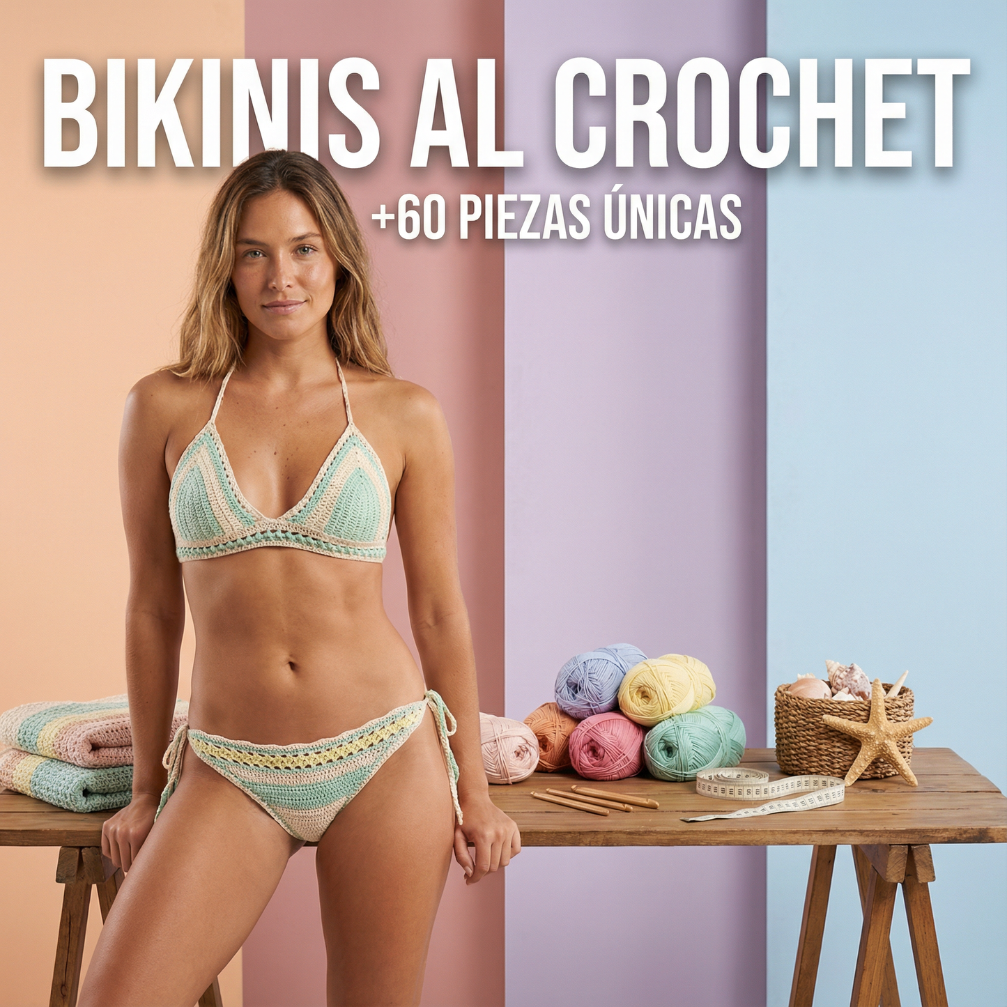 Patrones de Bikinis al Crochet: +60 Piezas Unicas
